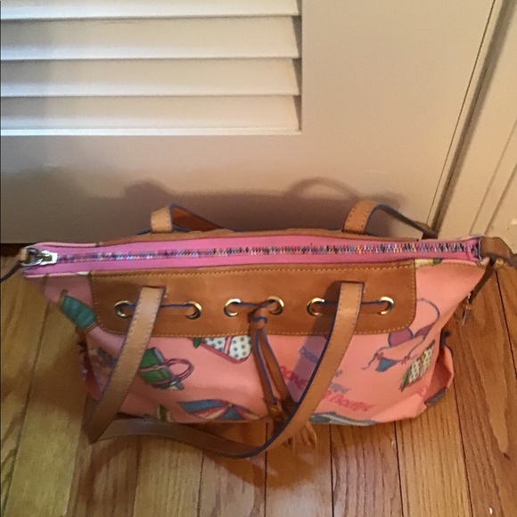 Vintage Dooney & Bourke Beach Themed Handbag - Picture 16 of 16